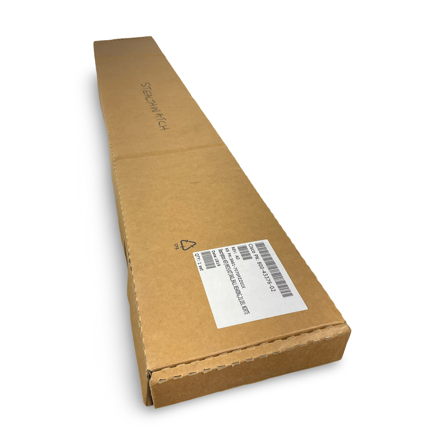 New Cisco U1/U2 Ball Bearing Rackmount Rail Kit UCS C220 C240 M4 M5 800-43376-02