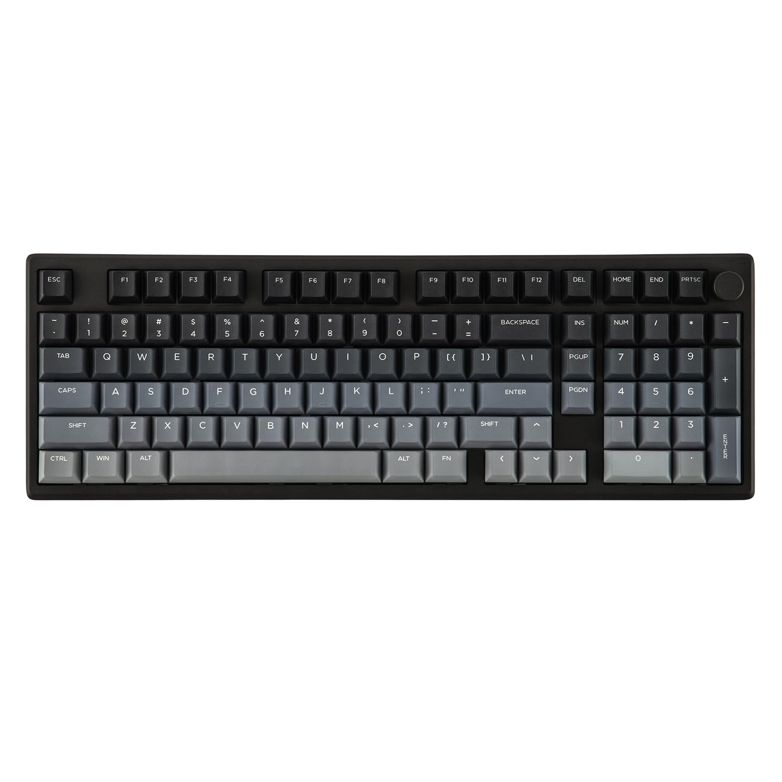 EPOMAKER Galaxy100 Lite QMK/VIA Gaming Keyboard Wisteria Linear Switch, Black