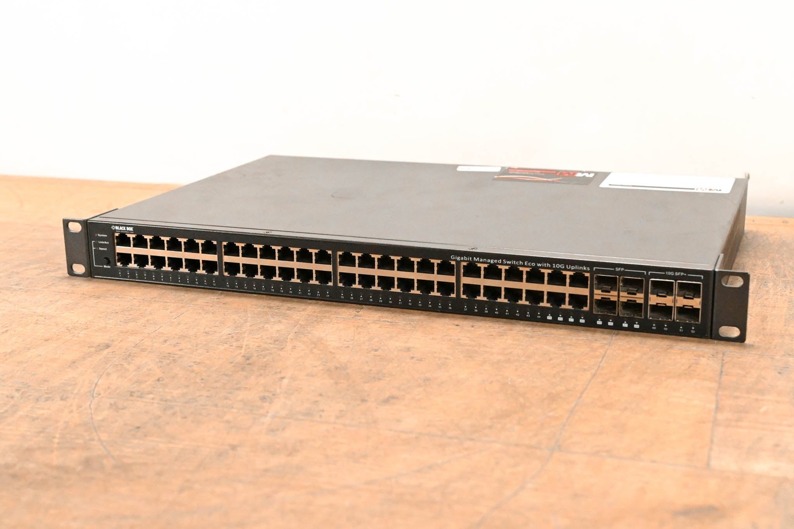 Black Box LGB5052A Gigabit Managed Switch Eco With 10G Uplinks CG01LQM