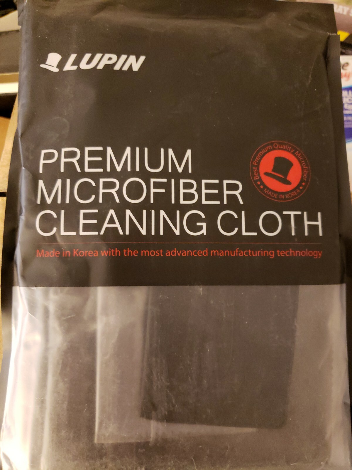 Lupin Microfiber Cleaning Cloths, 3 Pack Premium Ultra Lint Free Polishing Cloth