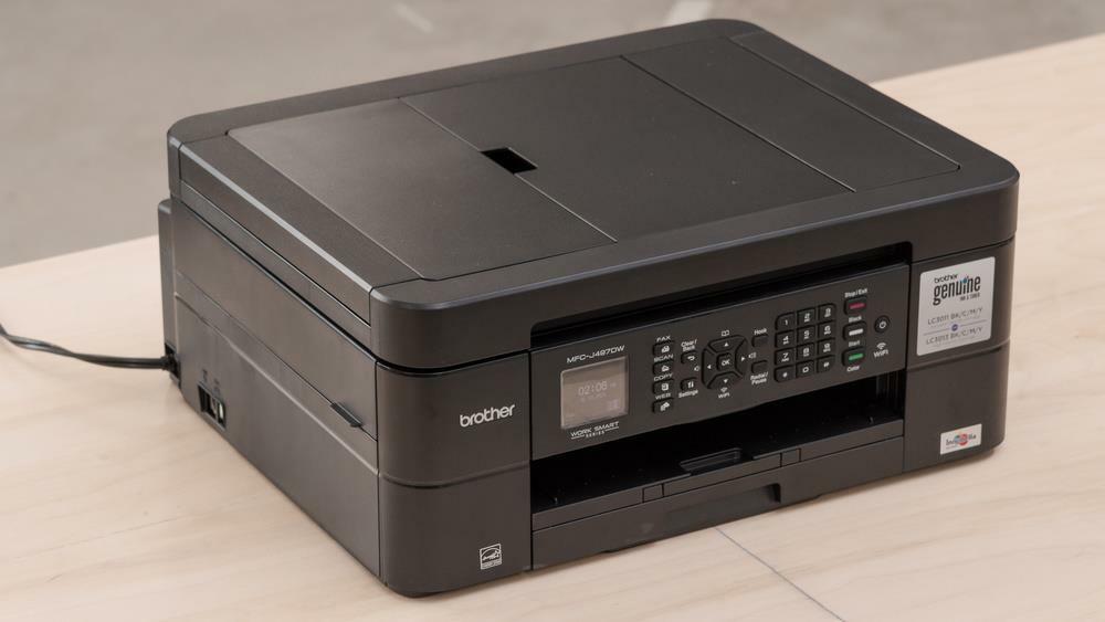 Brother MFC-J497DW Wireless 4-in-1 Inkjet Printer - Black