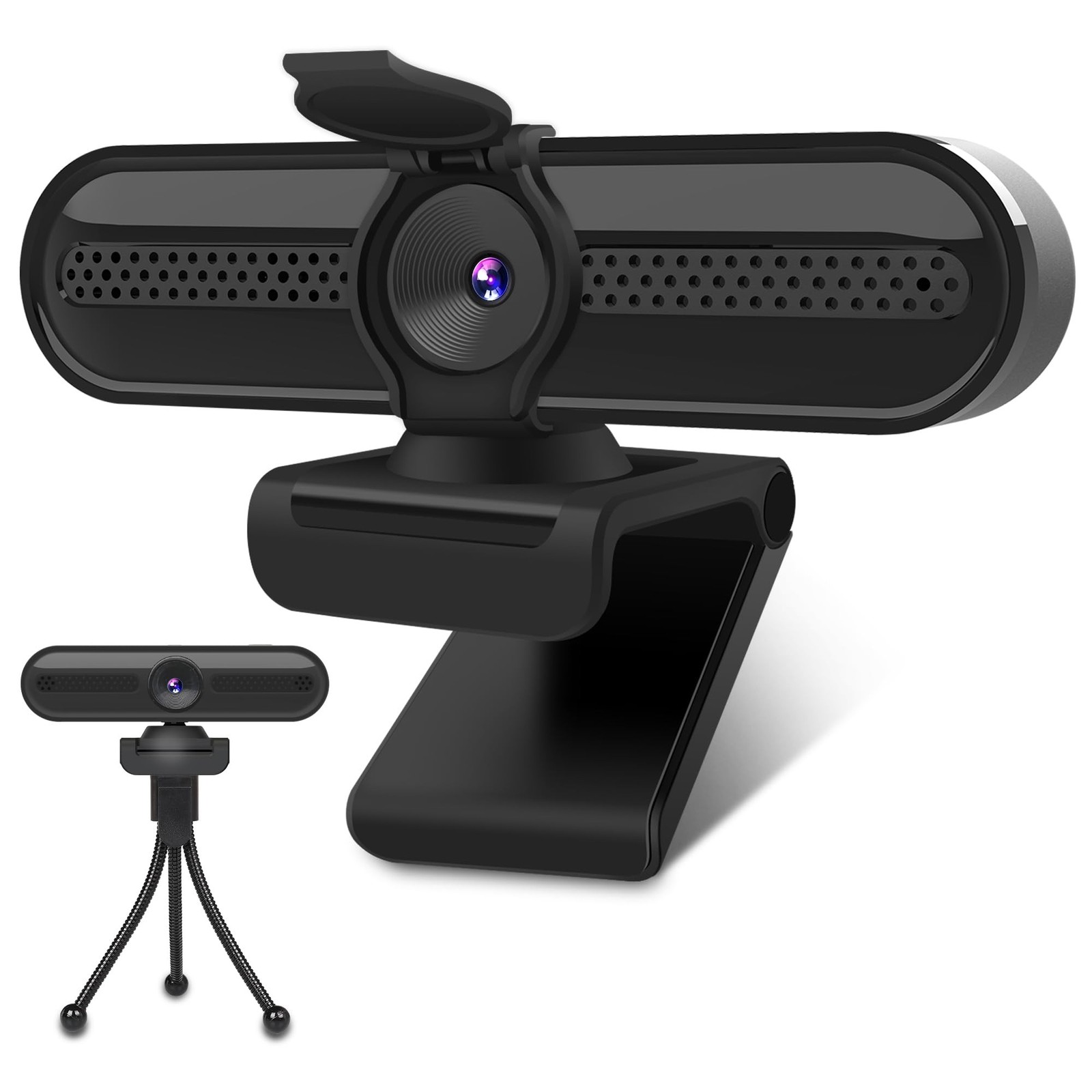 2K Webcam, FHD Computer Streaming Camera with 2K/30fps, 1080P/60fps, Autofocu...