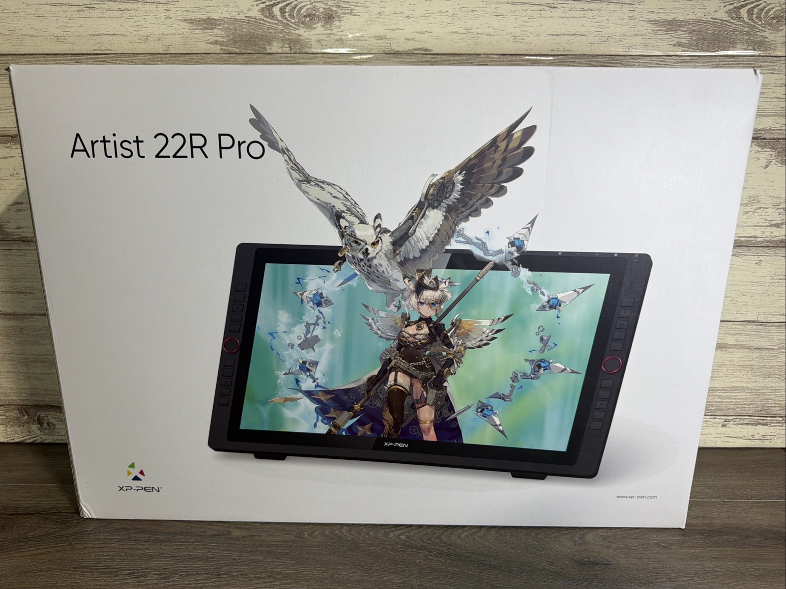 XP-Pen Artist 22R Pro 21.5” Pen Display Graphics Drawing Tablet w/ Stylus & Keys