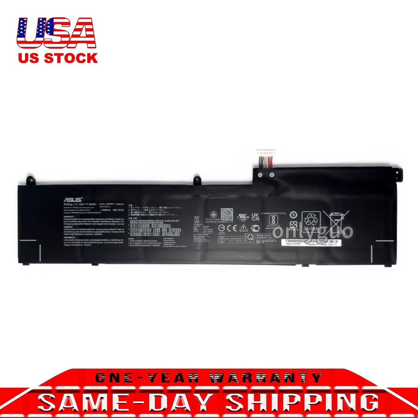 New Genuine OEM C32N2002 Battery for Asus ZenBook Pro 15 UX535 UX564PH Flip 15