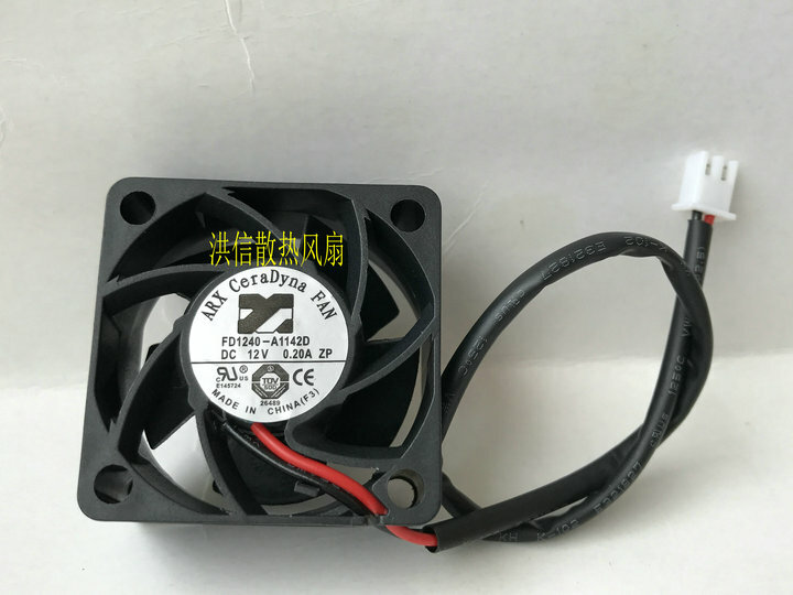 1pcs  ARX FD1240-A1142D DC12V 0.20A 40*20m 4020 cooling fan 2pin