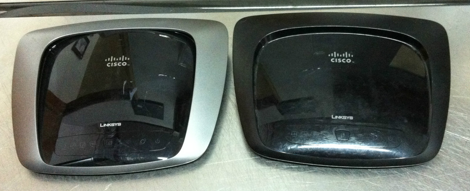 2x Linksys wireless-N Broadband 4-Port Routers: Model No: WRT160N V3 & WRT120N