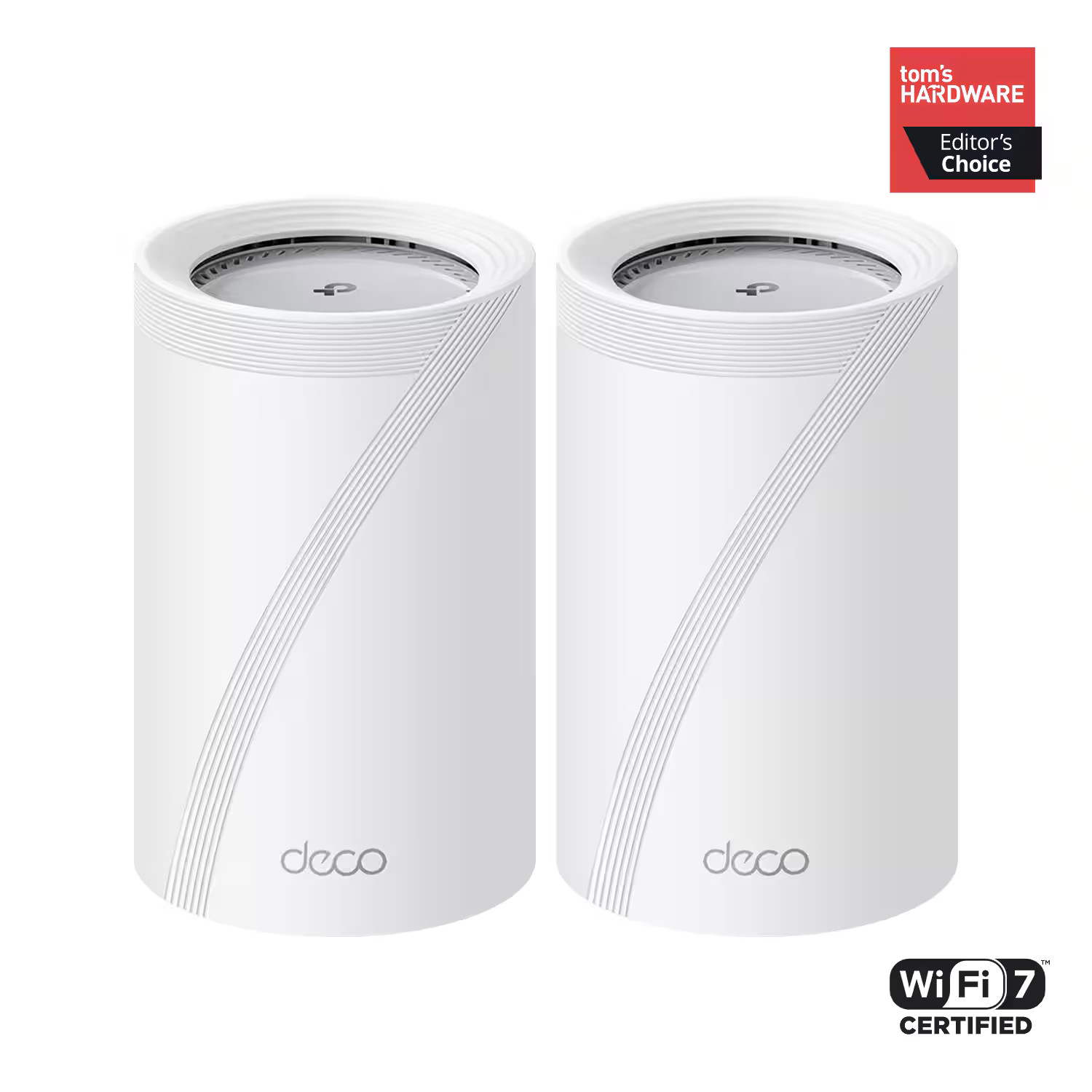 TP-Link - Deco 7 Pro BE11000 Tri-Band Wi-Fi 7 Whole Home Mesh Router System -...