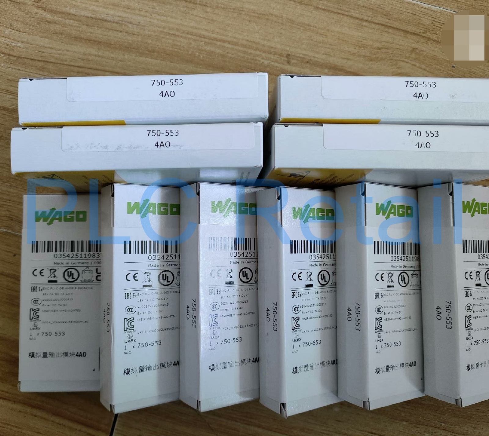1PCS NEW WAGO750-553  PLC module FedEx DHL Fast delivery