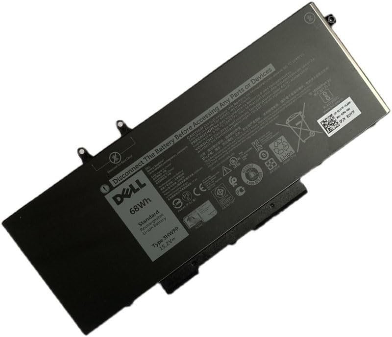 GENUINE Dell 4GVMP 8500mAh 4 Cell Laptop Battery for Latitude 5400 5500 OEM