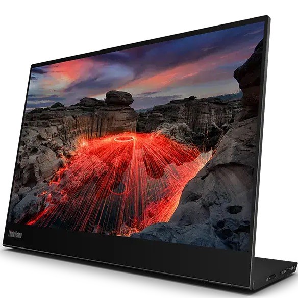 Lenovo ThinkVision M14t Gen2 14" Touch Screen Portable Monitor 
