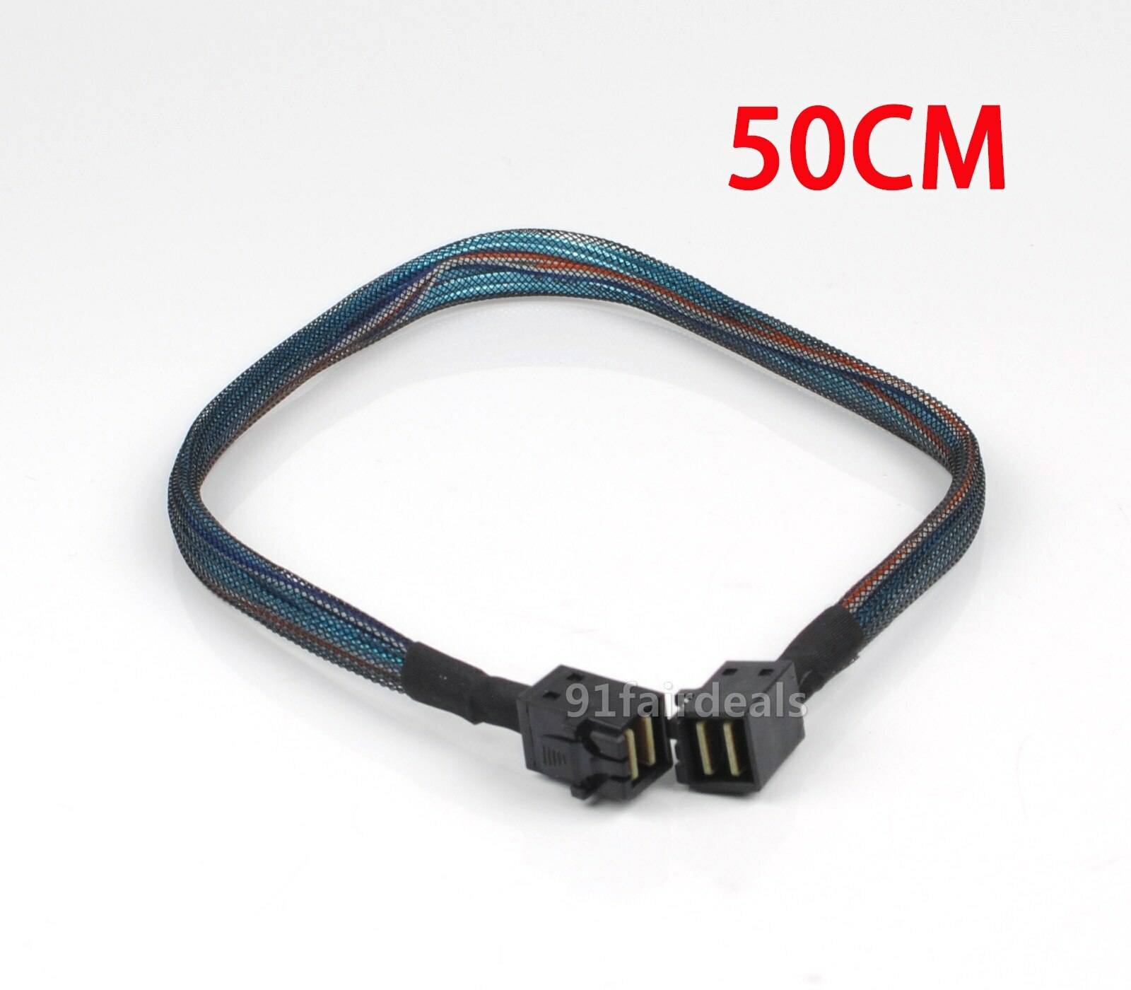 NEW SUPERMICRO CBL-SAST-0532 Internal Mini SAS HD SFF-8643 Cable 50cm 