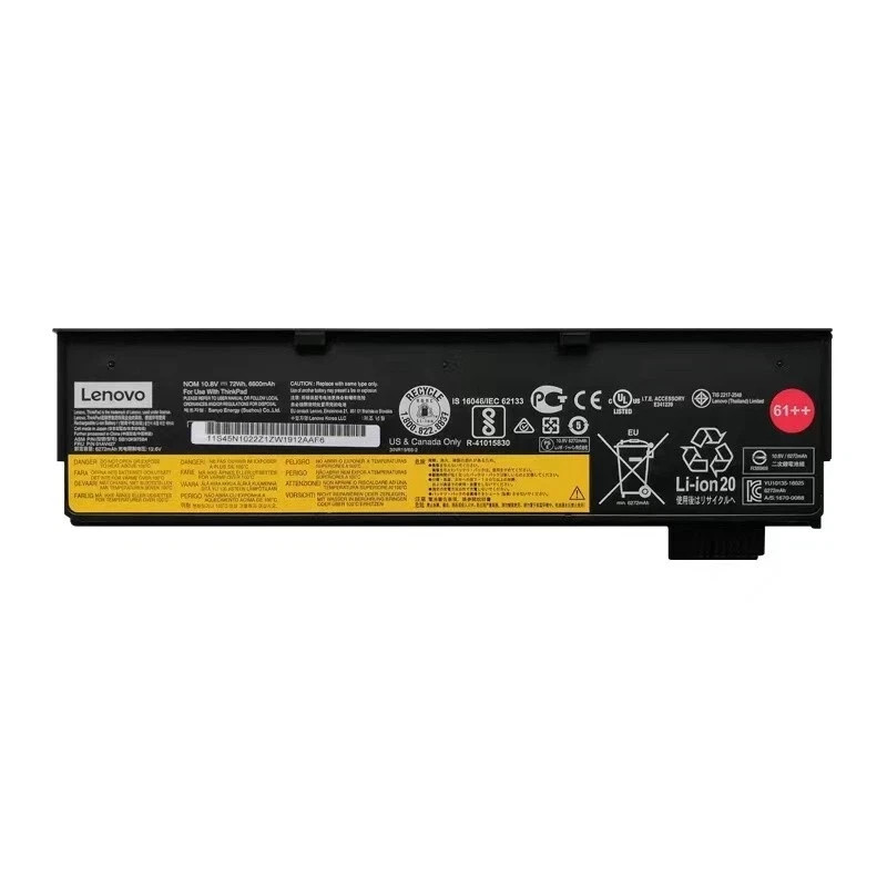 NEW Genuine 48Wh 61+ 01AV425 Laptop Battery For Lenovo Thinkpad T470 T480 T570