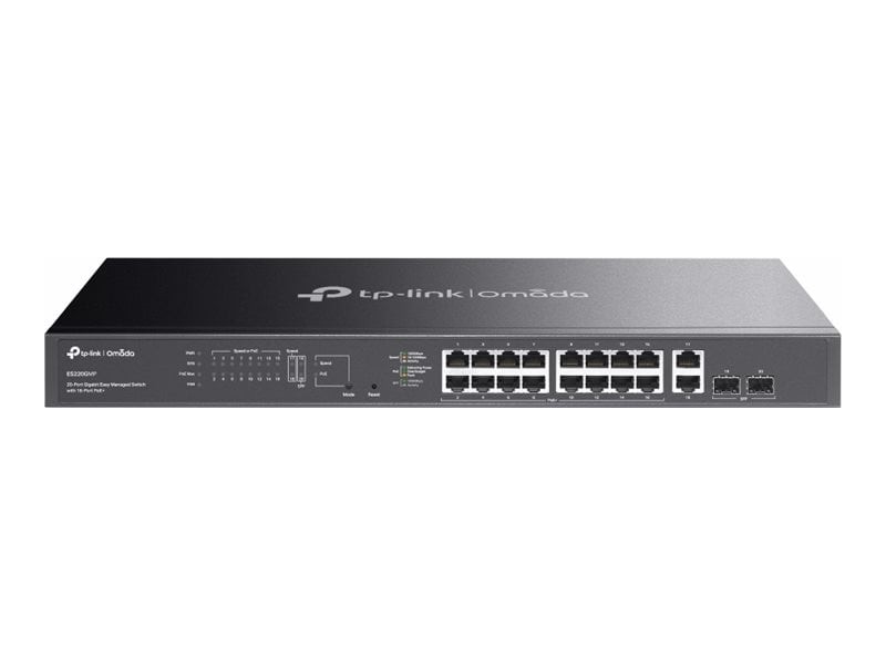 TP Link ES220GMP 16-Port PoE+ Gigabit Switch