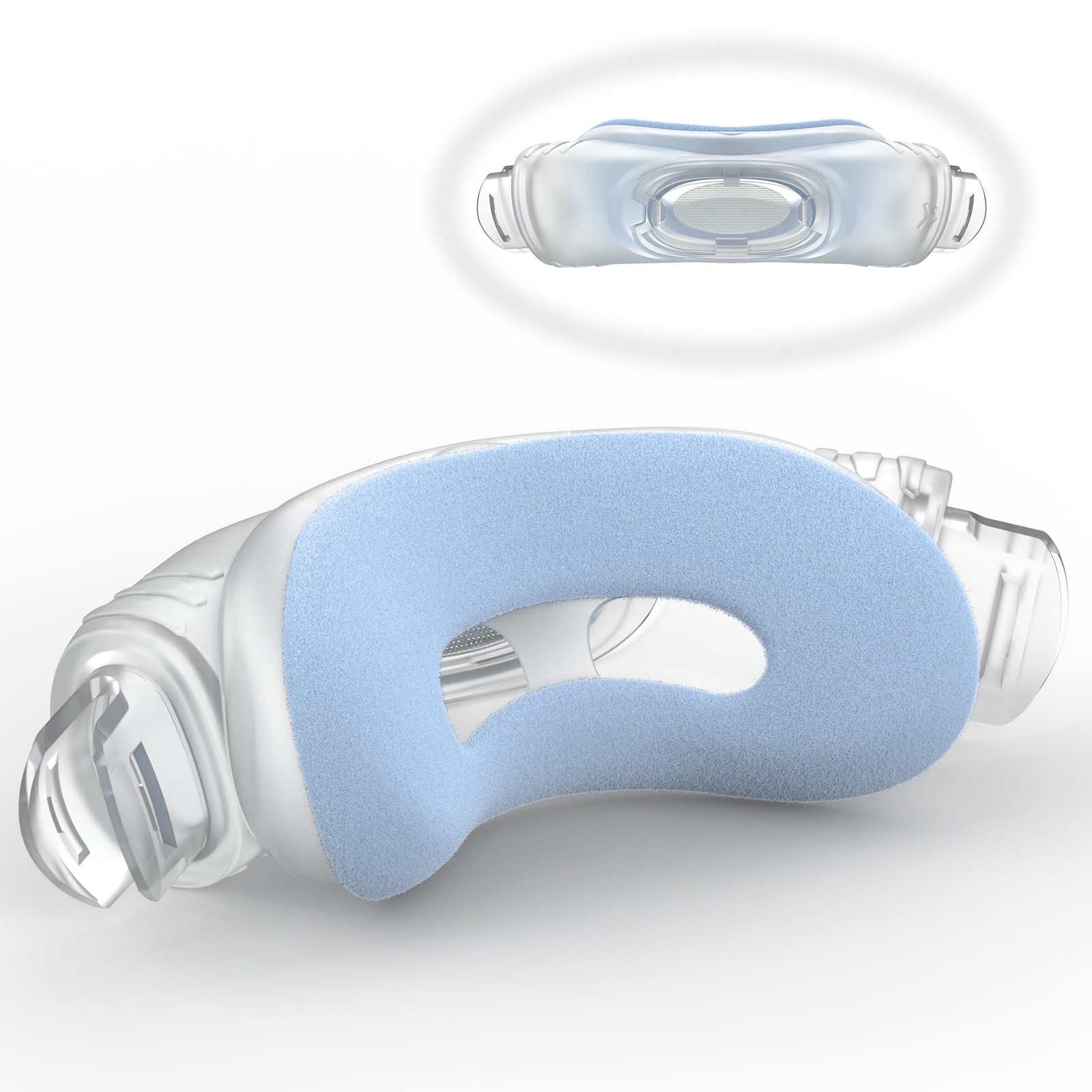 Replacement Cushion Seal for N30i- Small Wide, Blue, Aftermarket
