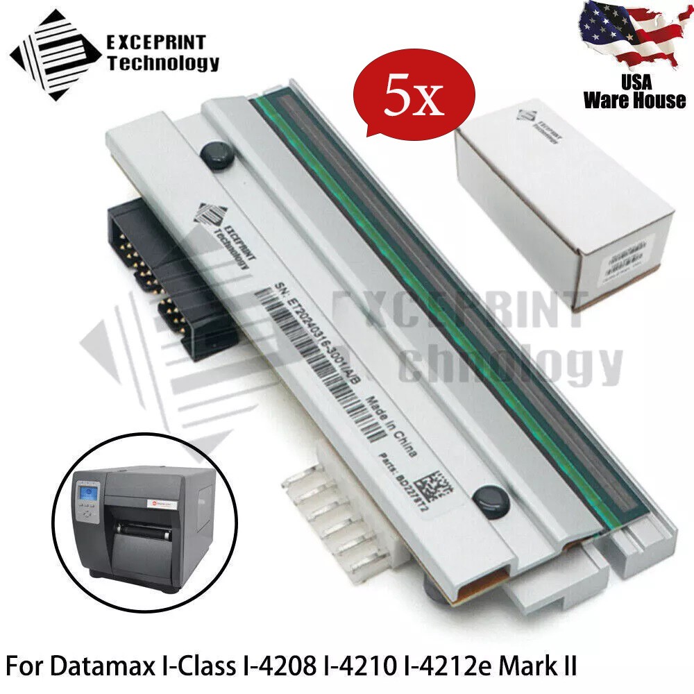 ✅ 5pcs 203dpi Printhead for Datamax I-Class I4212 PHD20-2278-01 Printer USA ✅