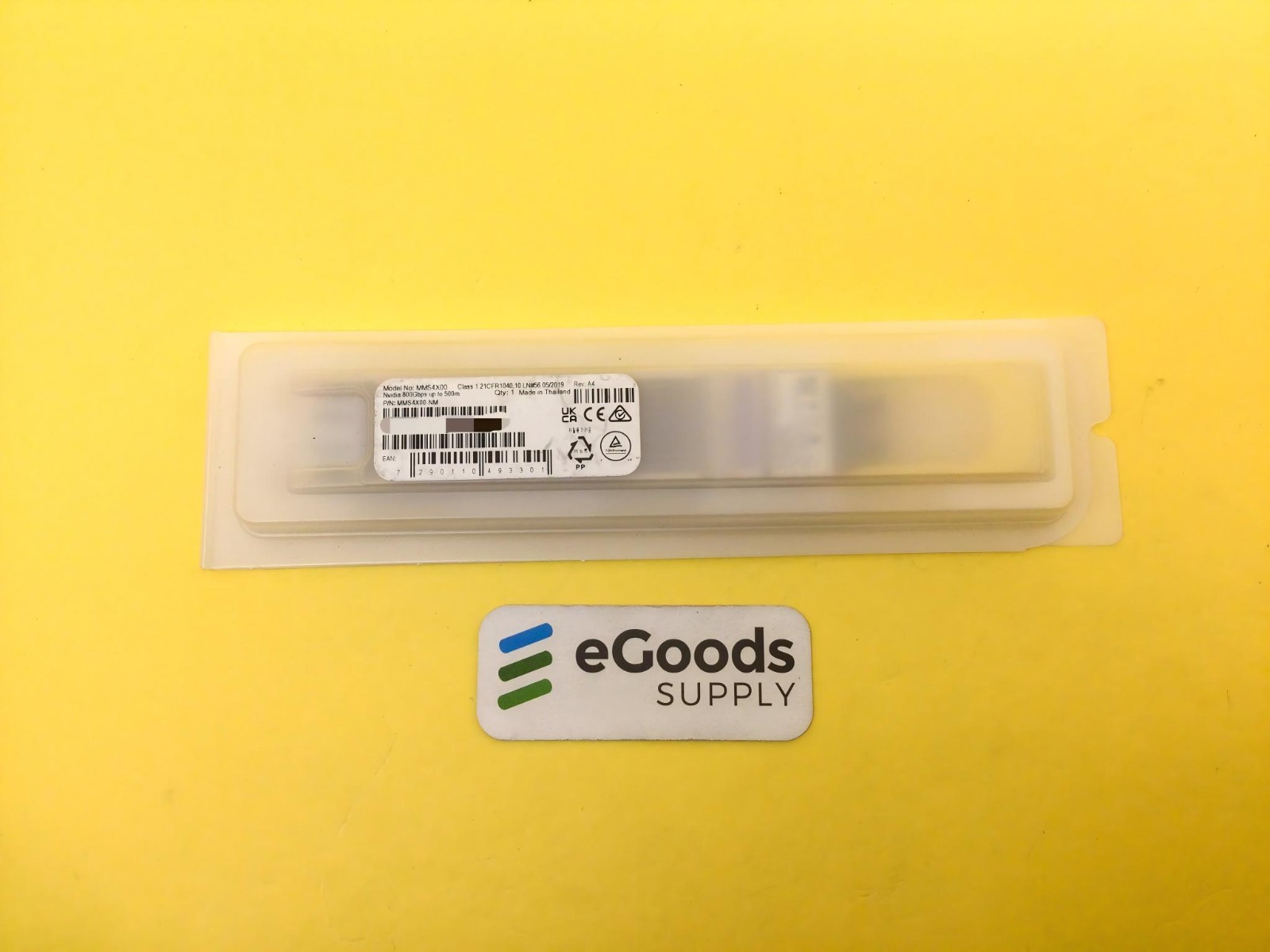 NVIDIA MMS4X00-NM 800Gb/s Twin-port OSFP 800Gbps up to 500M Transceiver New