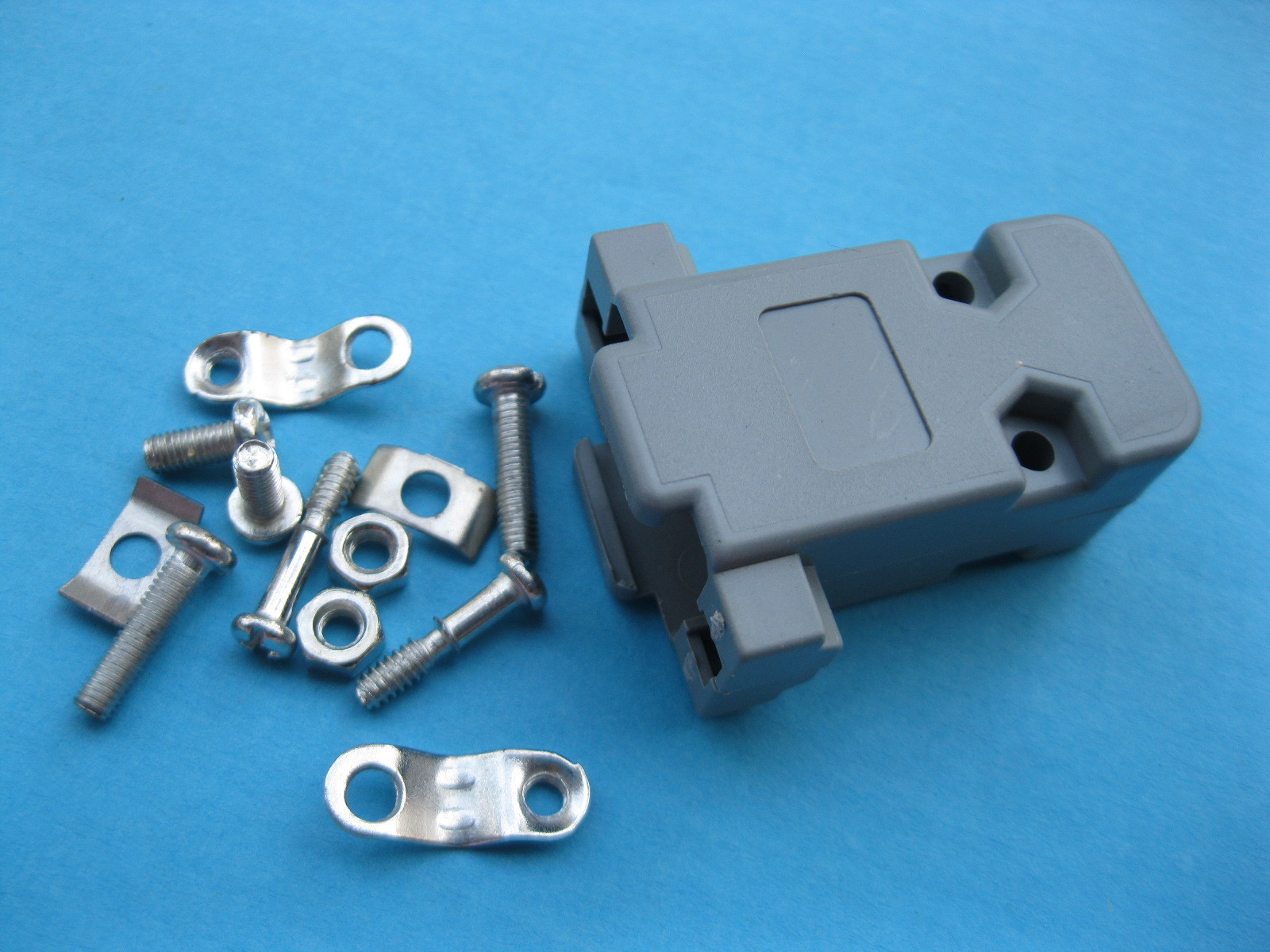 25 pcs D-Sub Hood Cover Plastic Shell for 9 Pin or 15 Pin 3 Rows D-Sub Connector