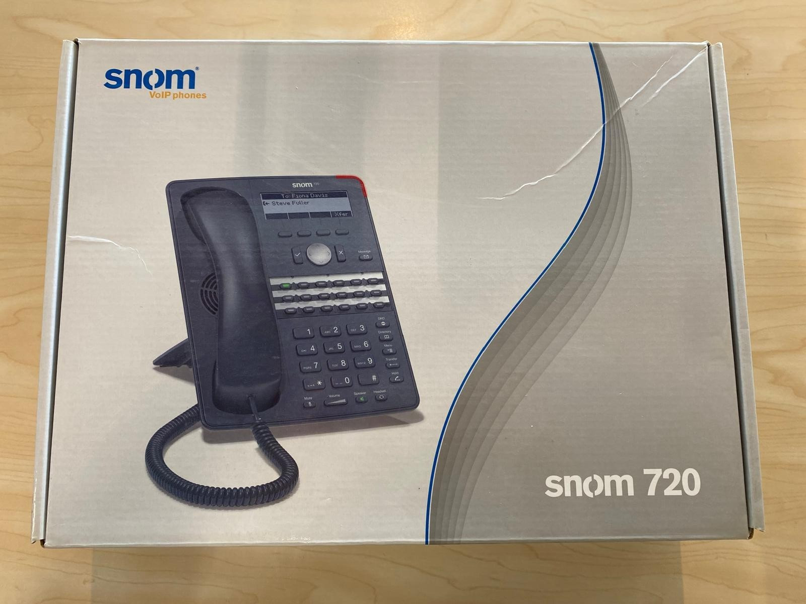 SNOM 720 VoIP Desktop Office Phone