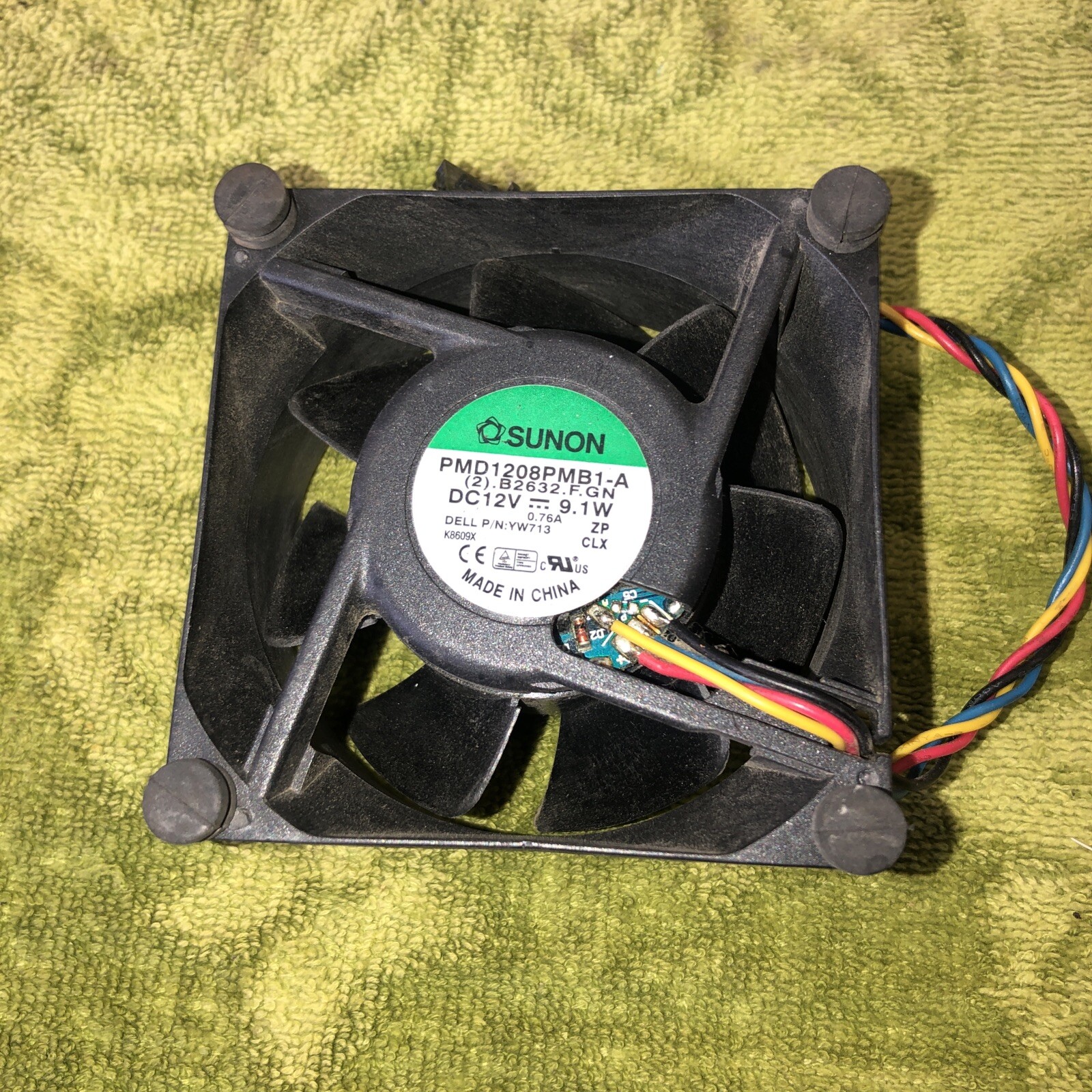 Sunon Dell GX620 GX520 Desktop Cooling Case Fan PMD1208PMB1-A 0M8041 M8041
