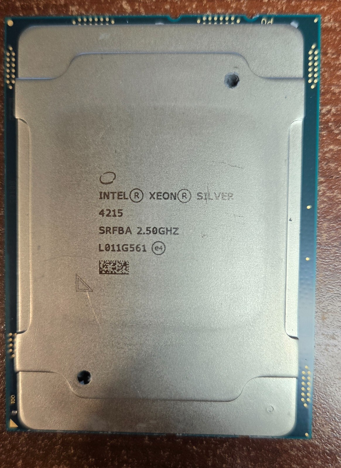 Intel Xeon Silver 4215 SRFBA 2.50GHz CPU Processor