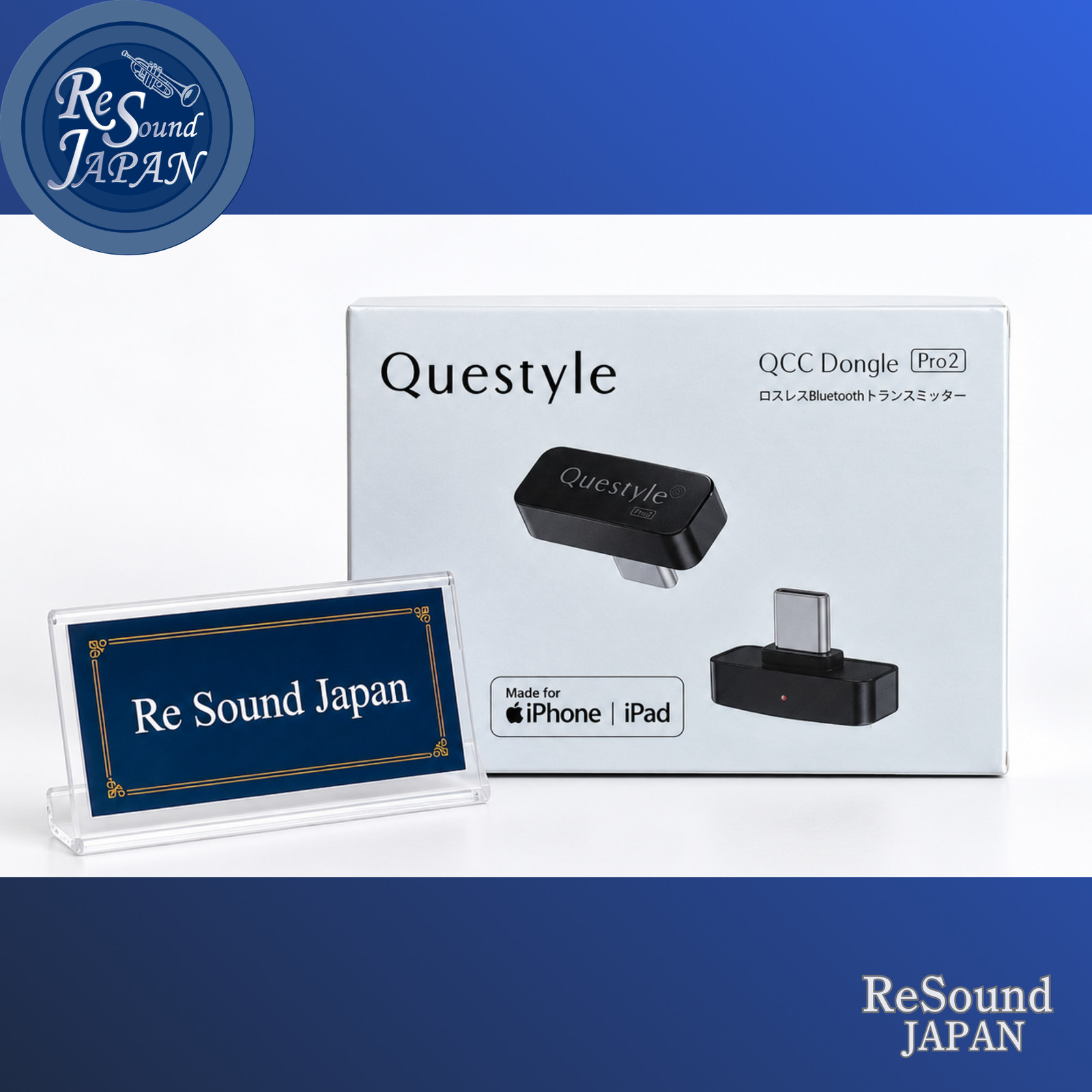 Questyle QCC Dongle Pro 2 Bluetooth 6.1 Transmitter LDAC LHDC MFi New