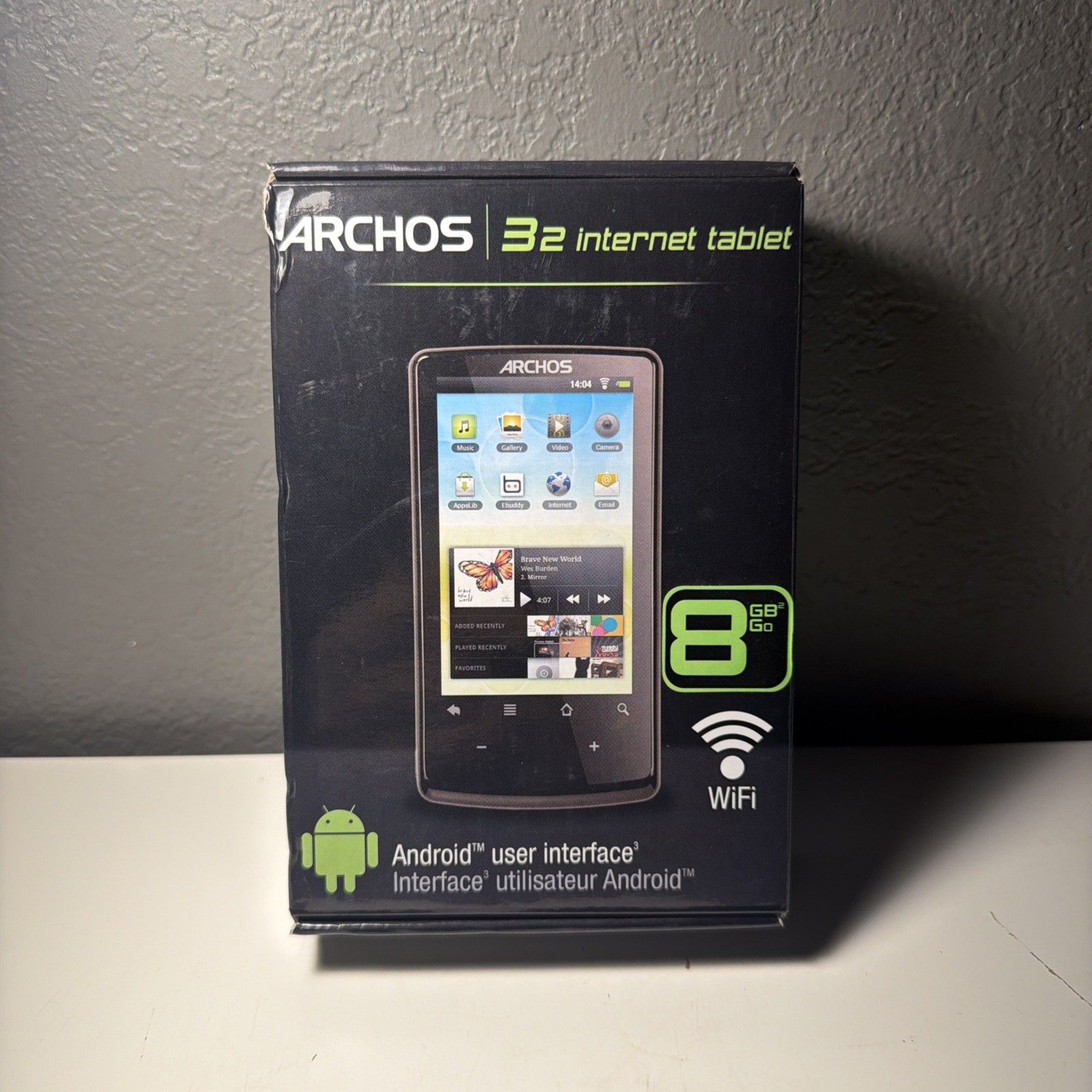 Archos 32 Internet Tablet 3.2-in TFT LCD Display - 8GB - Android (501570) -G6:1-