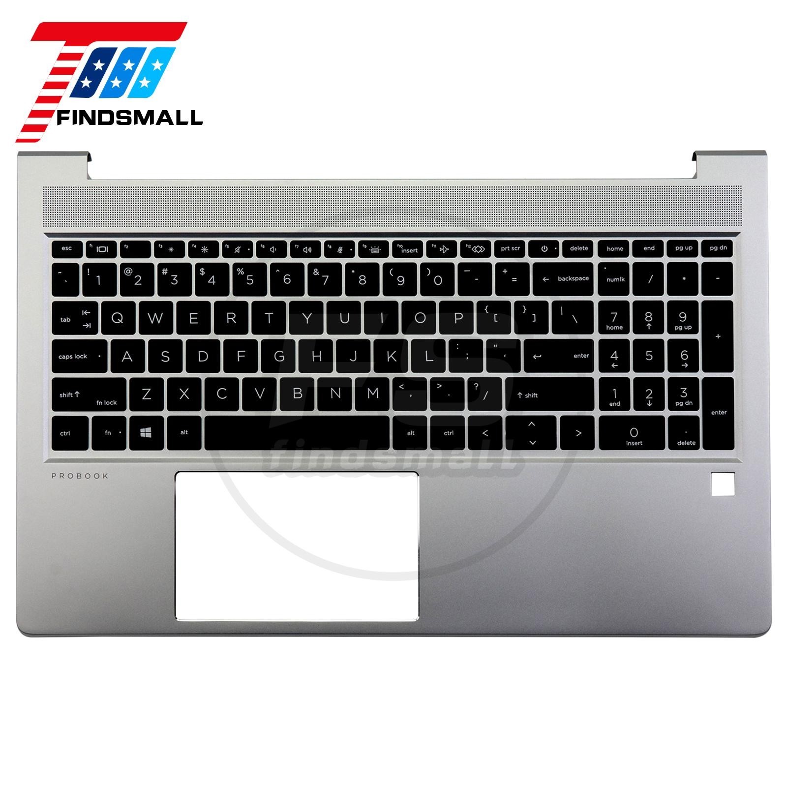 New HP Probook 450 G9 455 G9 Palmrest Upper Case Backlit Keyboard N01933-001 US