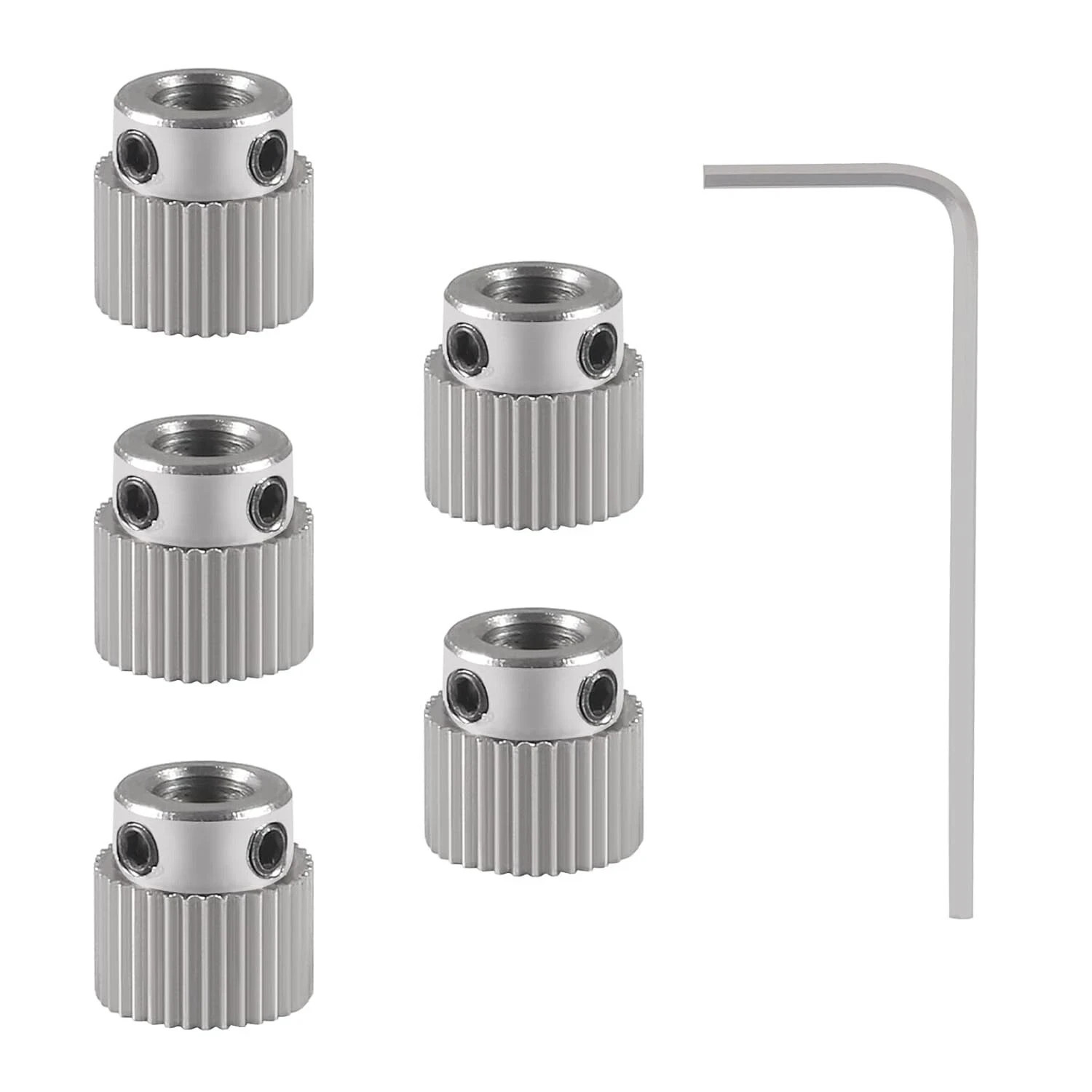 Stainless Steel Extruder Wheel Gear 36 Teeth Drive Gear 3d Printer Parts For Cre