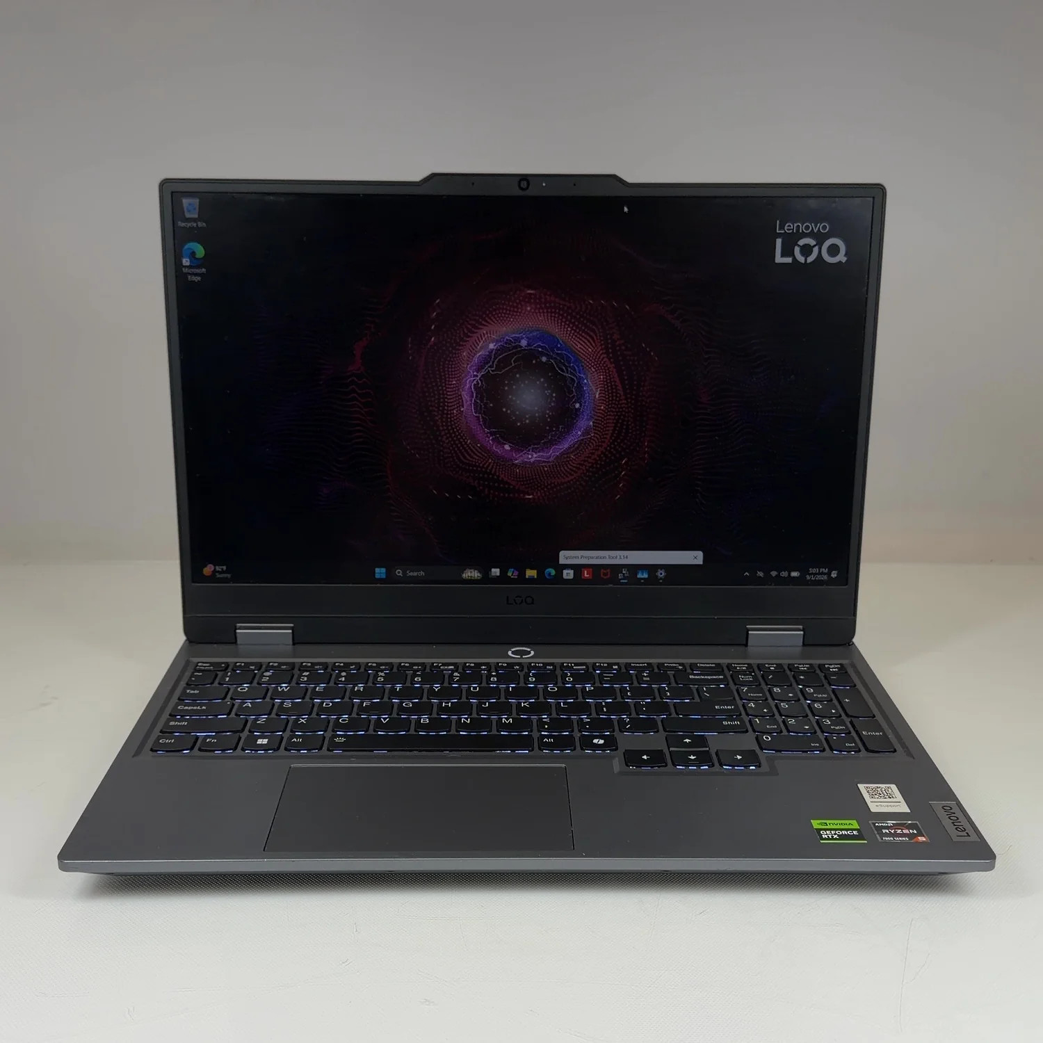 Lenovo LOQ 15 83JC 15.3" Ryzen 5 7235HS 12GB RAM 512GB SSD GeForce RTX 4050