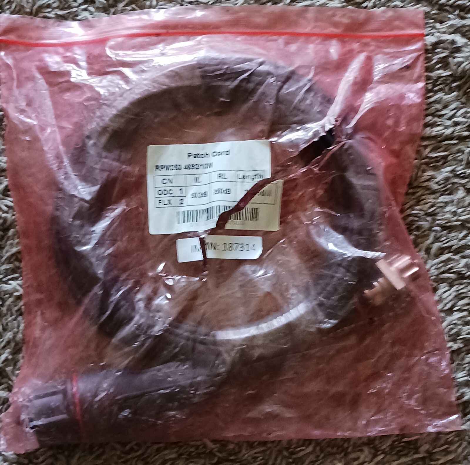 Ericsson 10 Meter Fiber Optic Cable RPM 253 4692/10M RPM2534692/10M VG8