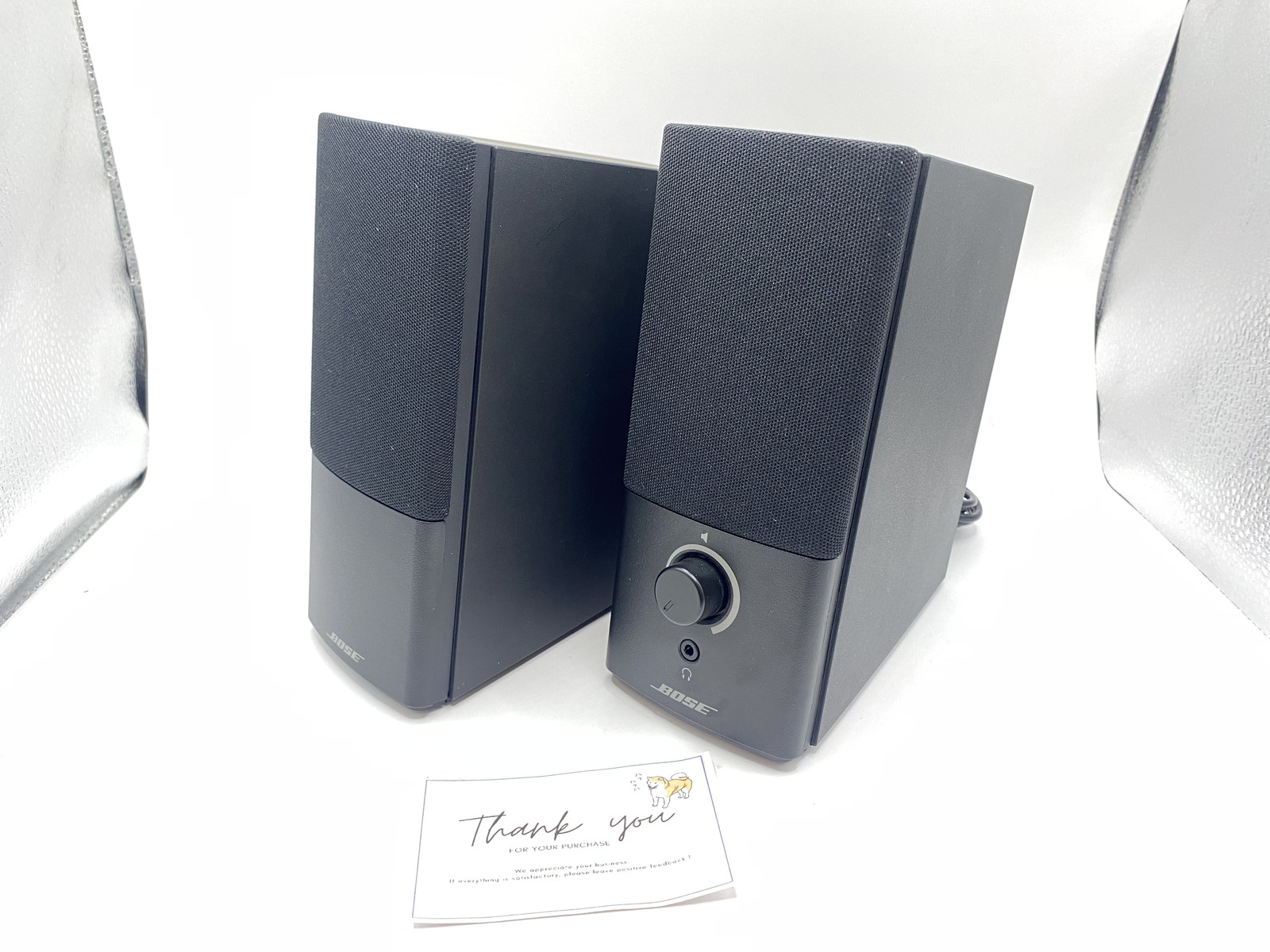Bose Companion 2 Series III Multimedia Desktop Laptop PC Speaker System JP