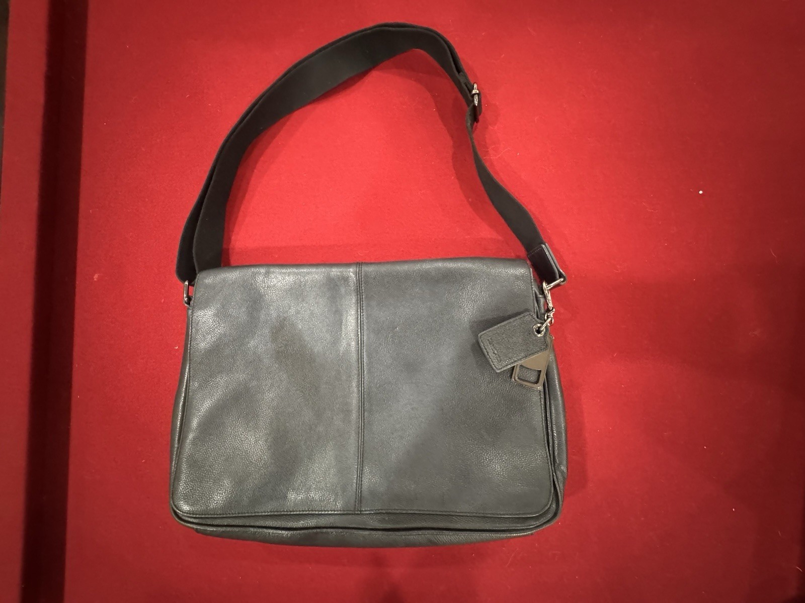 Samsonite Professional Leather Messenger Bag, 13 in. Laptop Sleeve