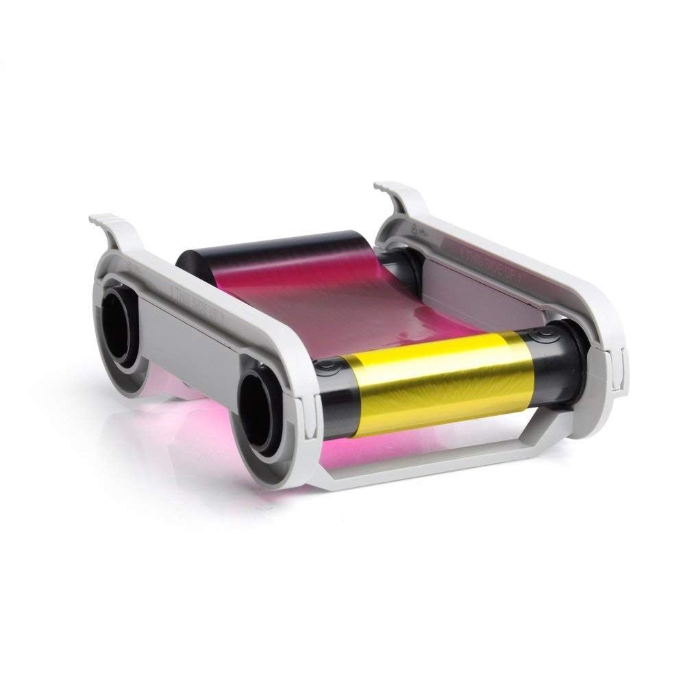 Primacy 200 Print Full-Color YMCKO Printer Ribbon - for PVC ID Holder Cards -...