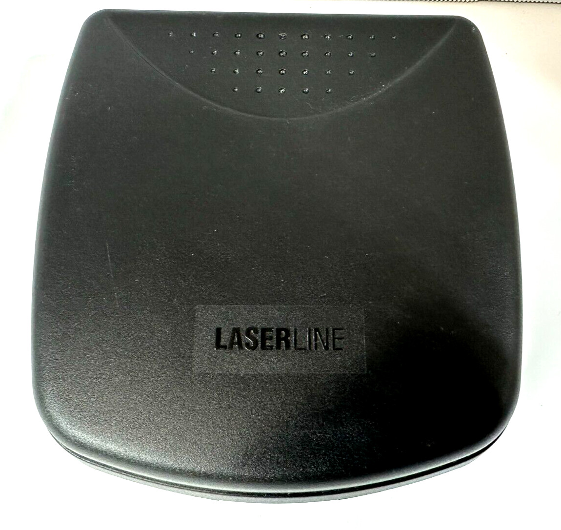 Laserline CD DVD Portable Hard Case 20 Disc Storage Holder Vintage