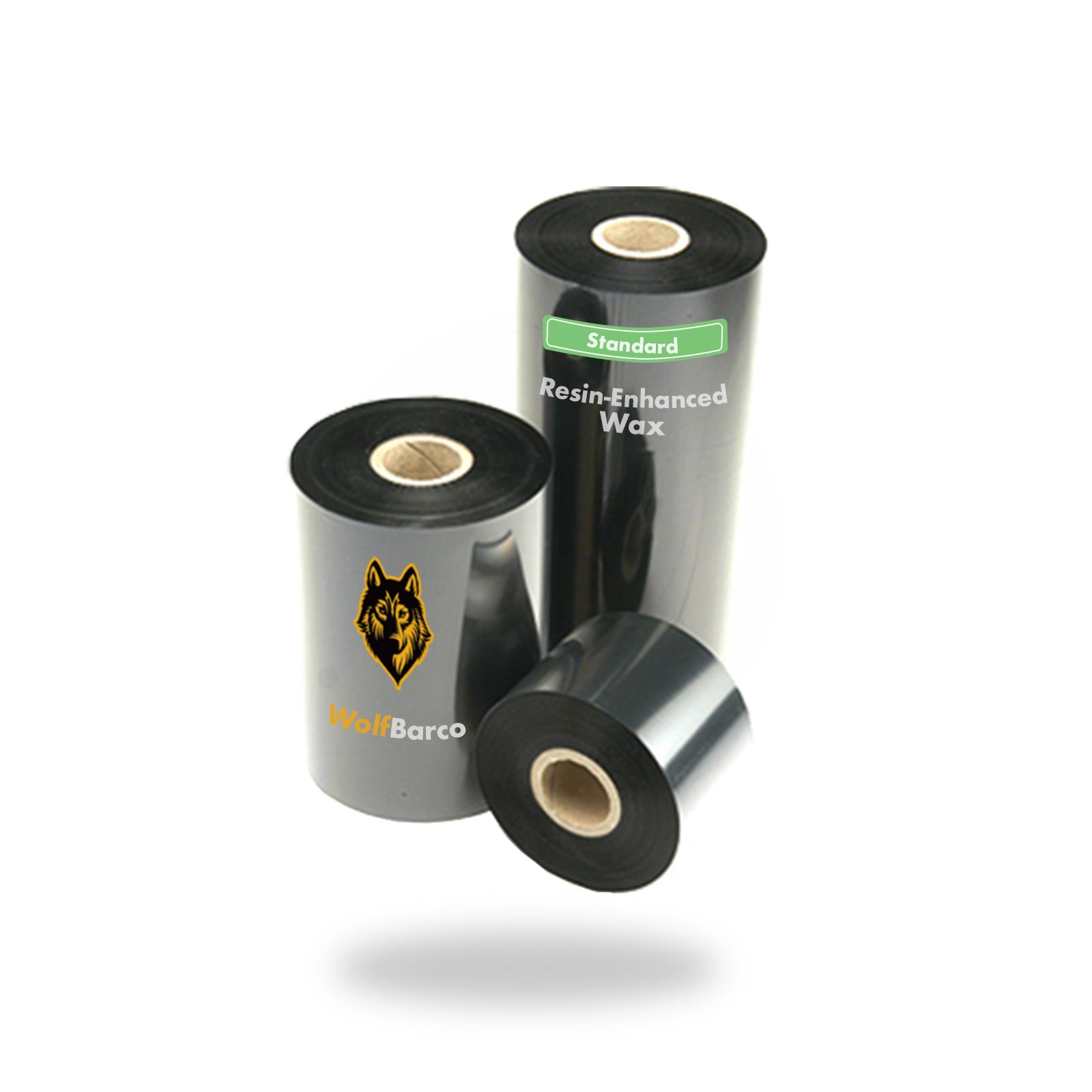 Wolfbarco 2.36" x 1476' (60mm x 450m) Wax Thermal Lot for Zebra Printer