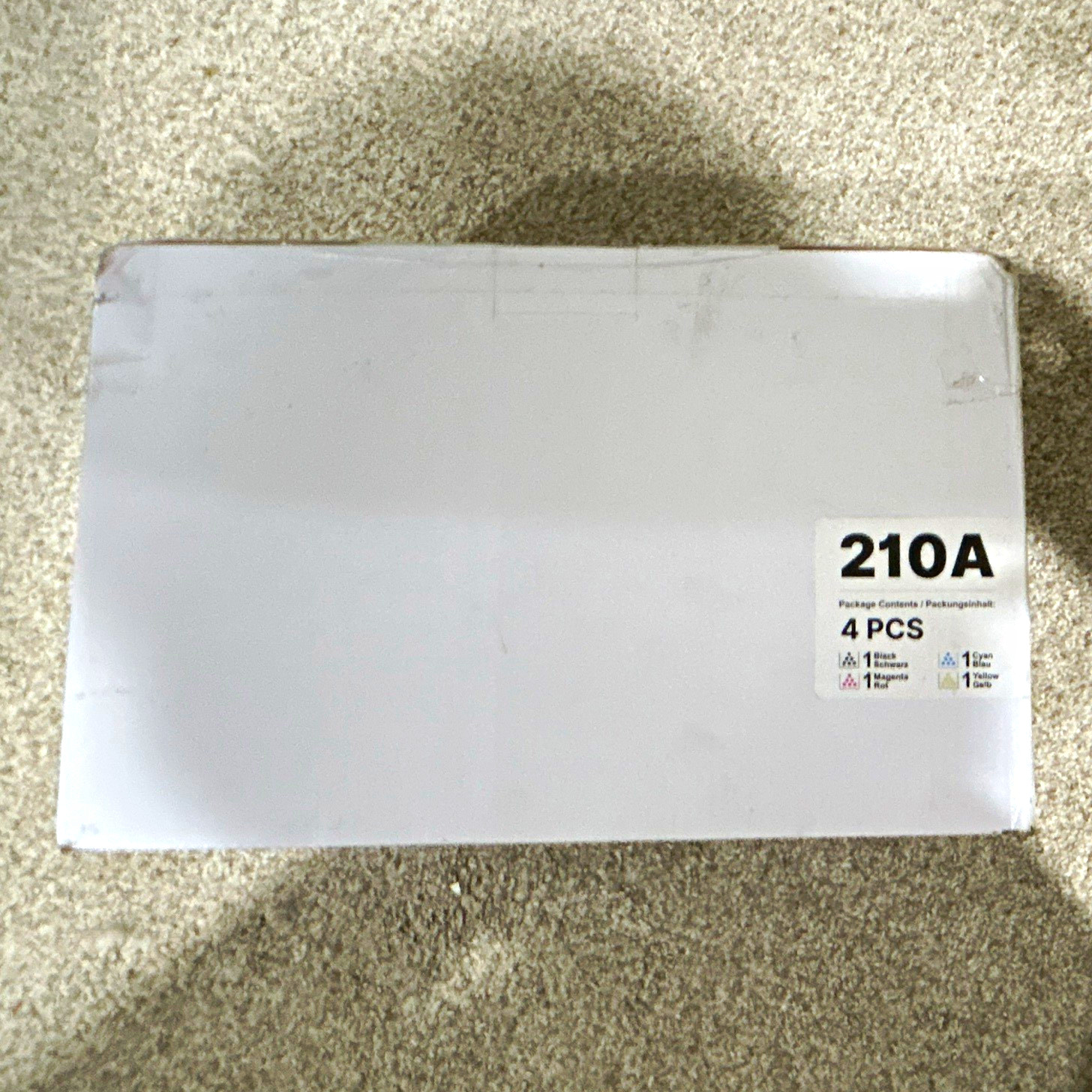 210A Toner Cartridges 4 Pack Compatible for HP W2100A W2101A W2102A W2103A