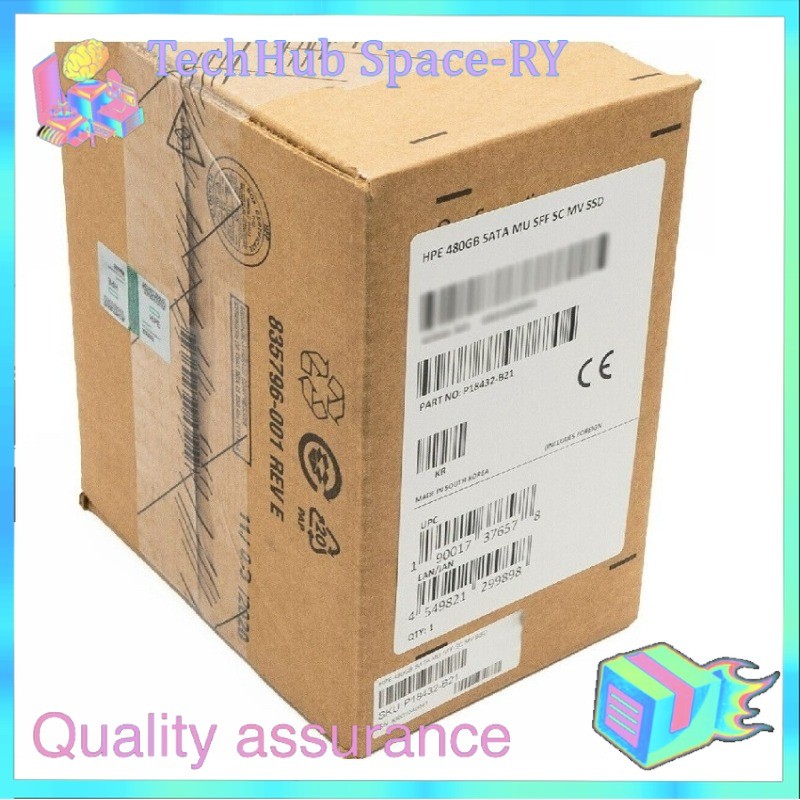 1PCS P18432-B21 NEW P18477-001 HPE 480GB SATA 6G MU SFF SC MV SSD Solid State D