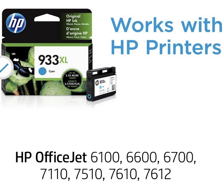 1-HP 932XL Black & 2-HP 933 Magenta Open 11/2020