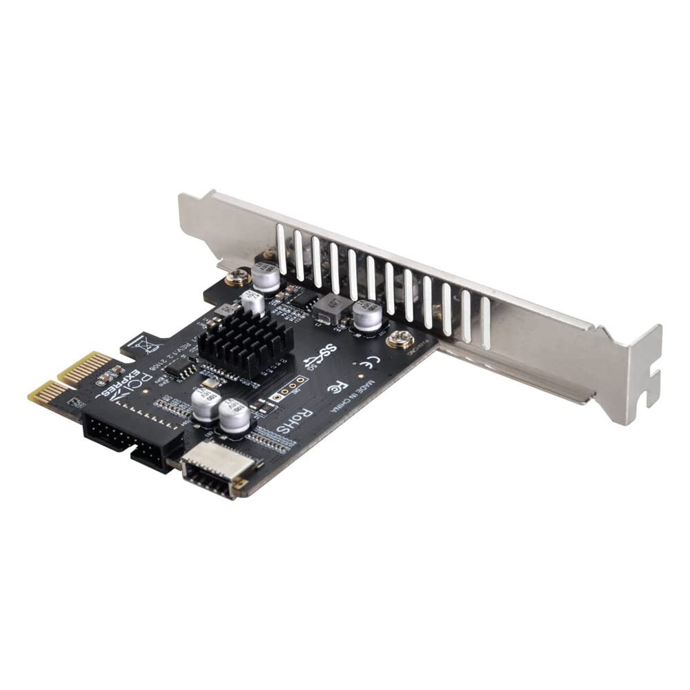 5Gbps Type-E USB 3.1 Front Panel Socket & USB 3.0 to PCI-E 1X Express Card VL...