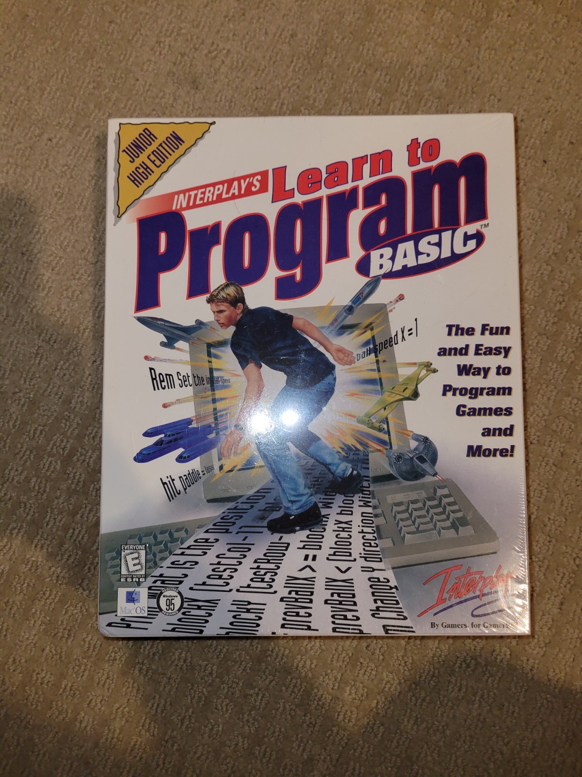 Interplay’s Learn to Program Basic Edition Vintage Windows New Sealed 1998