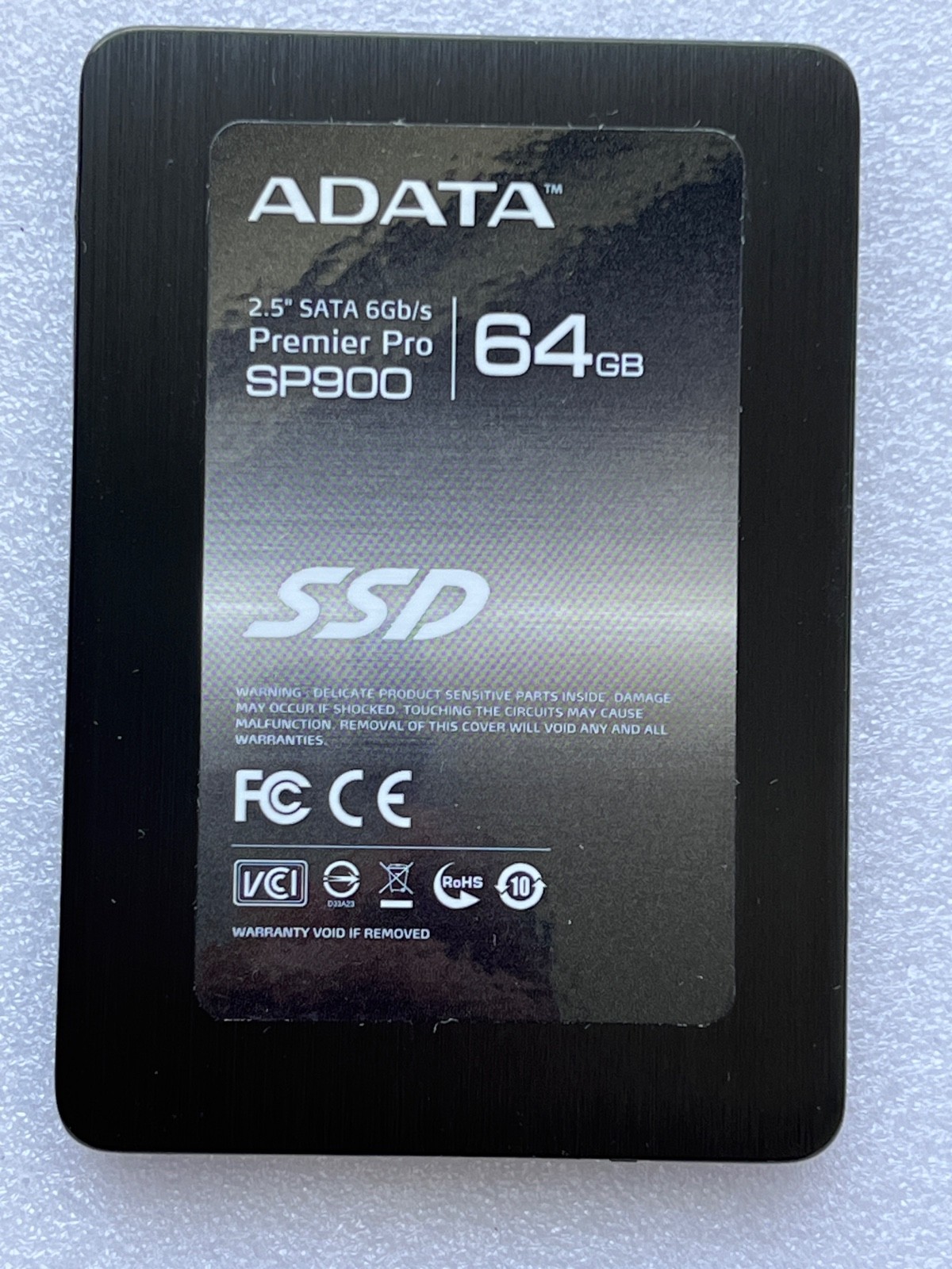 Adata Premier Pro SP900 2.5" 64GB SATA SSD ASP900S3-64GM - Health Status 95%