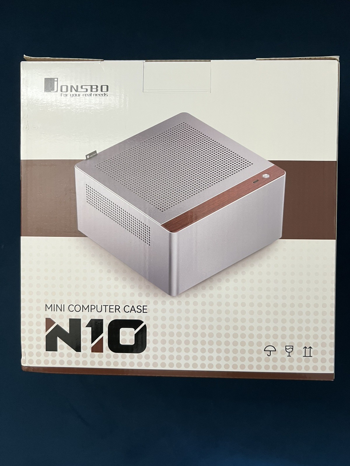 JONSBO N10 MINI Computer Case Silver 