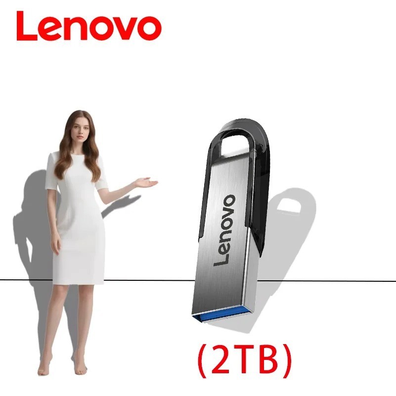 Lenovo 2TB USB 3.0 Flash Drive Metal Drive Flash Memory Stick Data Storage