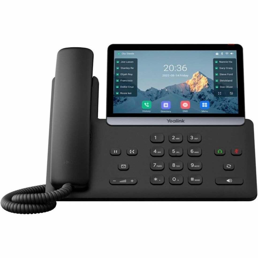 Yealink SIPT77U IP Phone 7" Touch Screen HD Audio Gray