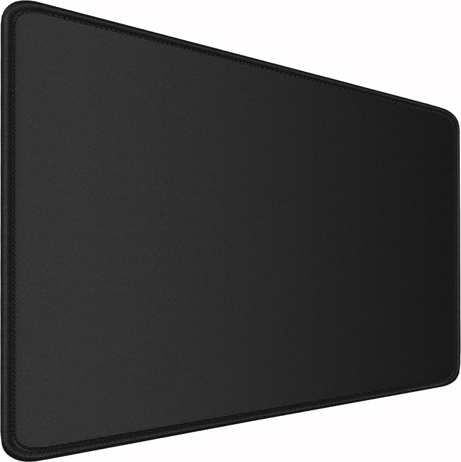 Alfombrilla Gaming Grande 31.5x15.7in Mouse Pad XXL Antideslizante Negra Oficina