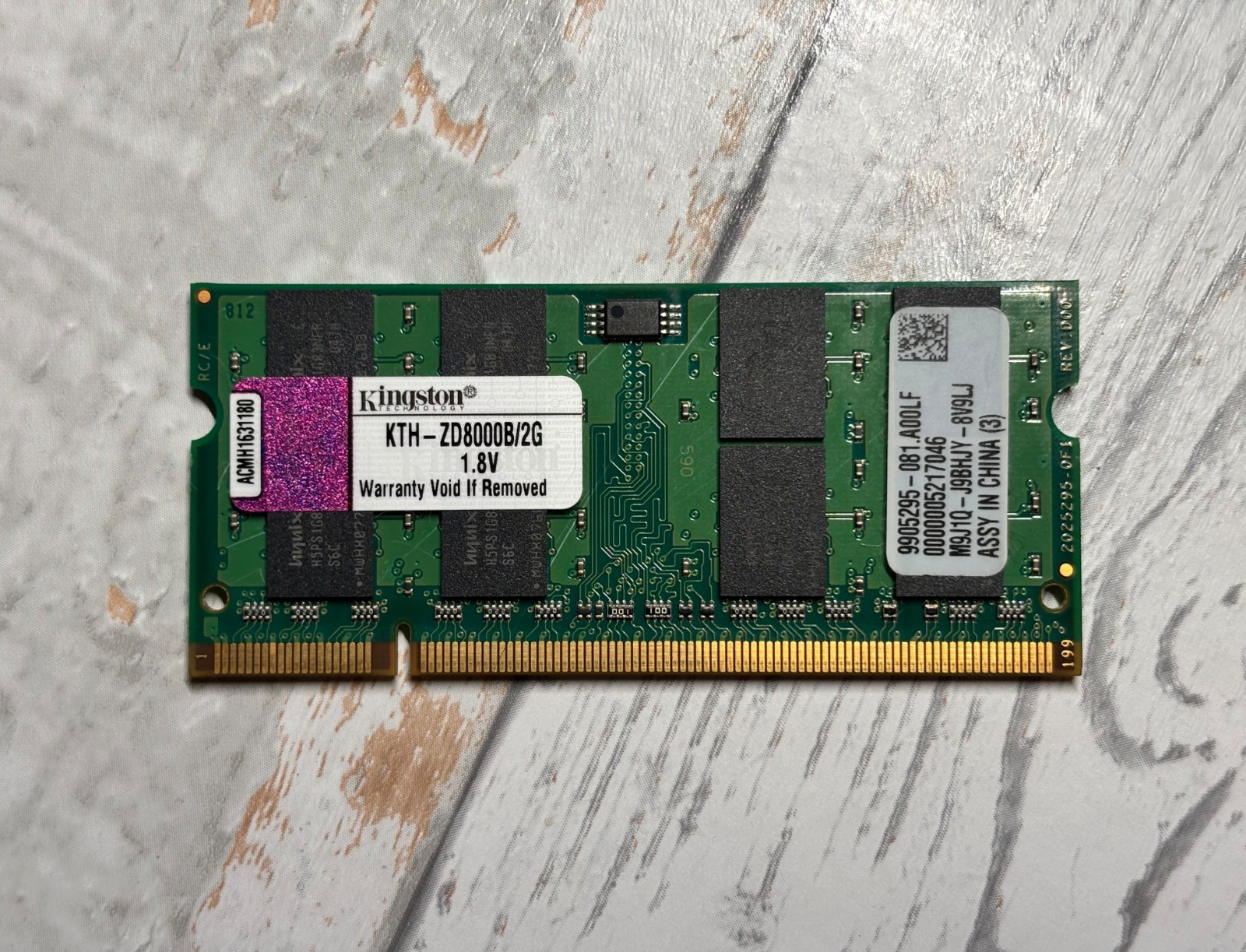 Kingston 2GB DDR2-667 PC2-5300 SO-DIMM Laptop RAM KTH-ZD8000B/2G Tested