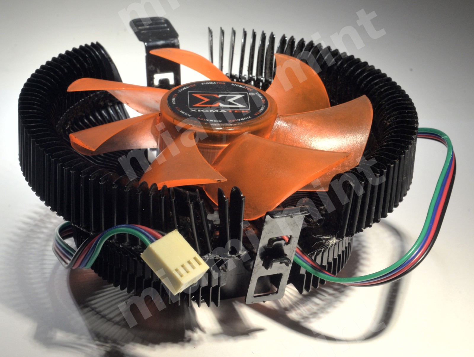 Xigmatek #EP-CD901 Apache 90mm Orange Radial Fan CPU Heatsink PC Computer Part