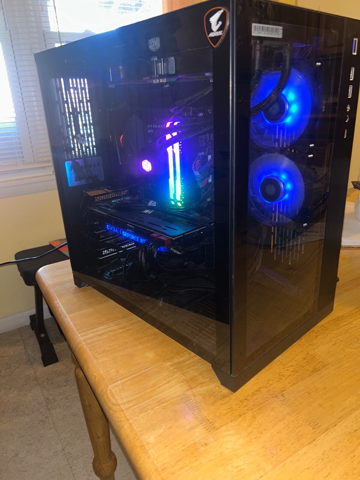 Gaming Desktop PC EVGA AMD PC specifics in description