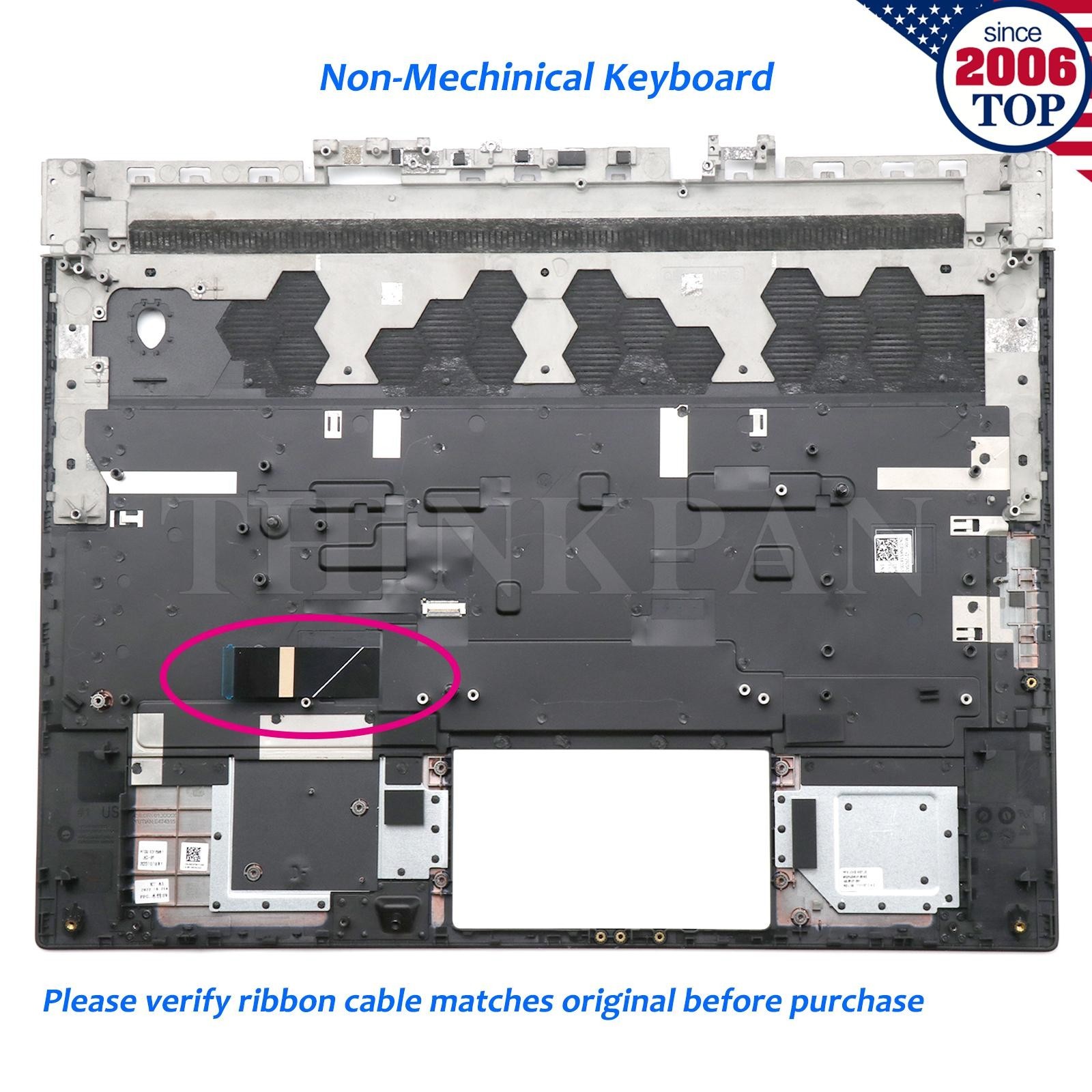 New For Dell Alienware M16 R1 Palmrest RBB Backlit Keyboard 0NC97W 0CGM3Y US