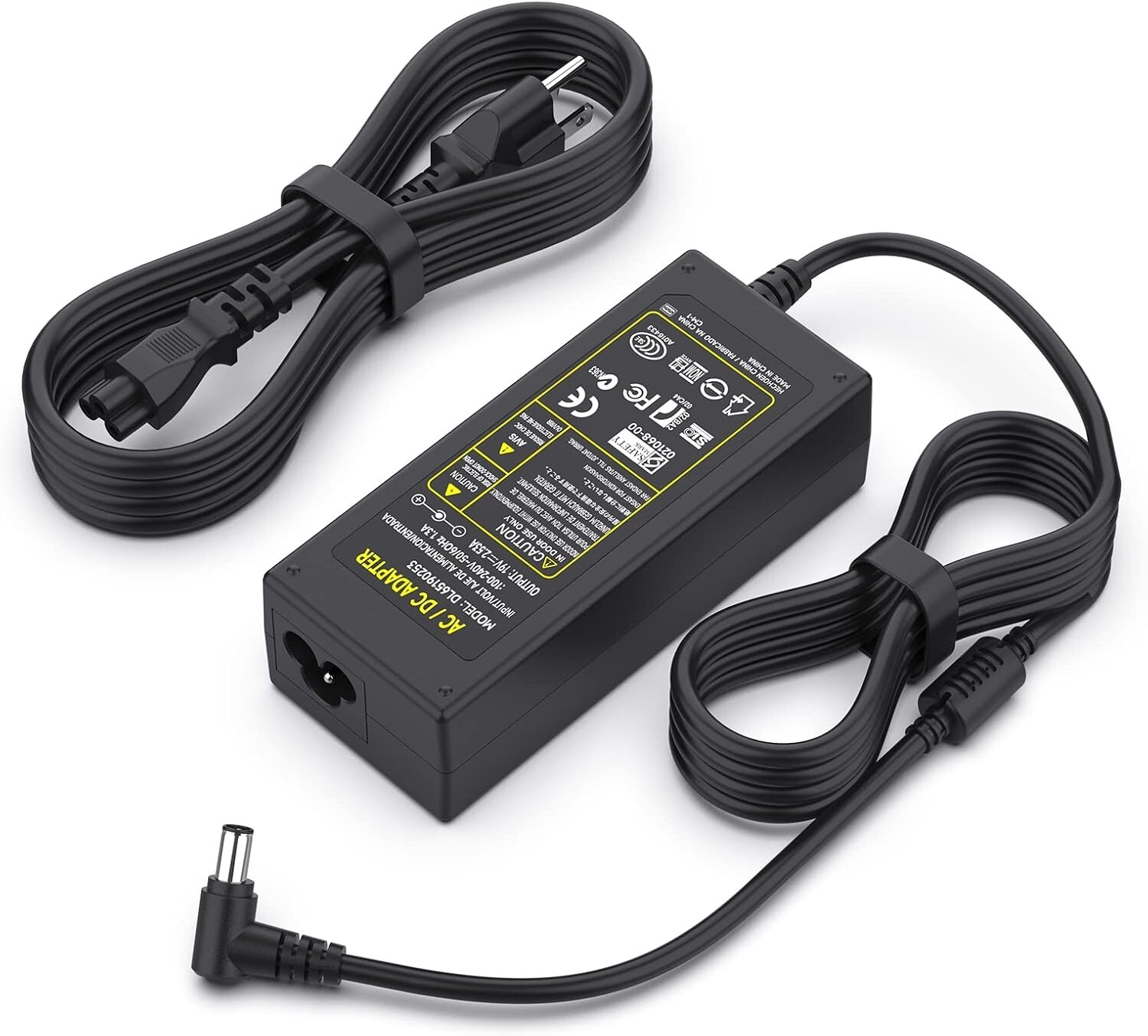 19V 2.53A AC Adapter Power Cord for Samsung A4819-FDY UN32J4000AF UN32J400DAF